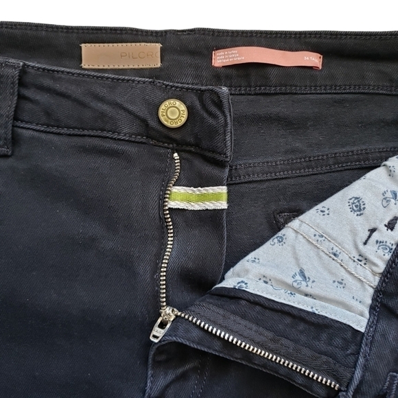 Anthropologie Pilcro Yaya Mid Rise Crop Flare Jeans 34 Tall - Picture 8 of 14